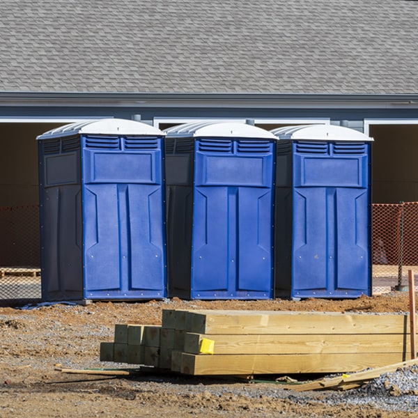 how far in advance should i book my portable restroom rental in Bynum Texas